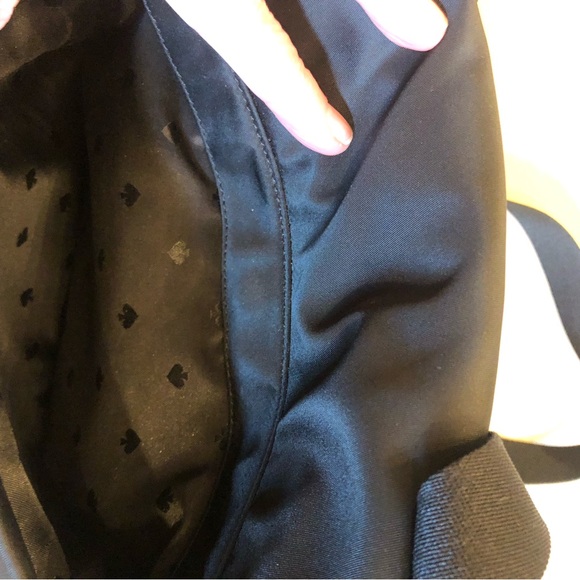 Black Kate Spade Nylon Crossbody and Matching Wallet - Picture 10 of 16